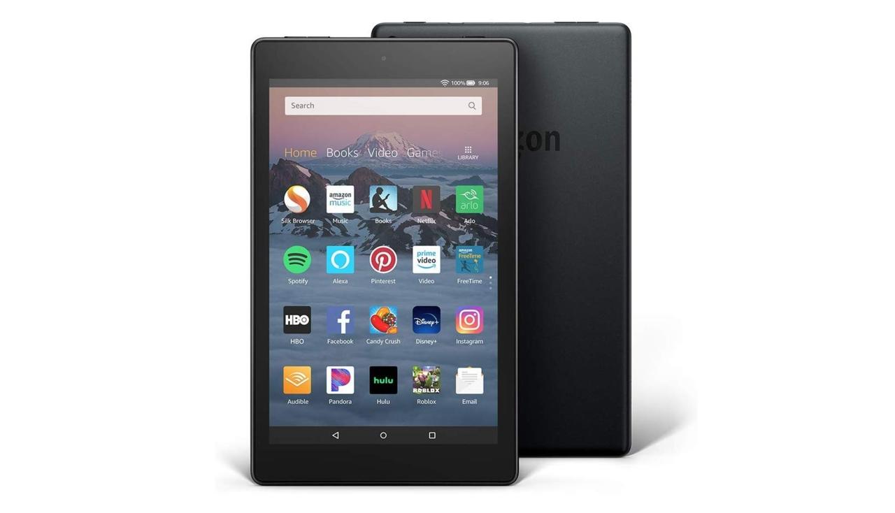 قرص Amazon Fire HD 8 - 50 دولارًا (كان 80 دولارًا)